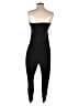 Entry Solid Black Jumpsuit Size M - photo 2