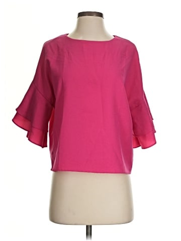 A'gaci 3/4 Sleeve Blouse (view 1)