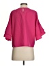 A'gaci Pink 3/4 Sleeve Blouse Size S - photo 2