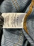 Sézane 100% Cotton Chevron-herringbone Blue Jeans Size 34 waist - photo 8