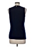MICHAEL Michael Kors Blue Sleeveless Top Size M - photo 2