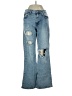 Aeropostale Hearts Blue Jeans Size 2 - photo 1