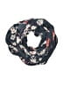 H&M 100% Polyester Floral Blue Scarf One size - photo 1