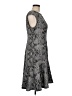 Ann Taylor Gray Cocktail Dress Size 8 - photo 4