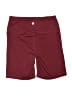 Yogalicious Solid Burgundy Athletic Shorts Size S - photo 2