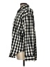 Downeast 100% Cotton Checkered-gingham Black Long Sleeve Button-Down Shirt Size L - photo 5