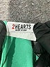 2 Hearts Green Short Sleeve Blouse Size M - photo 7