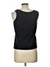 Claudia D. Black Sleeveless T-Shirt Size L - photo 2