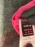 Shein 100% Polyester Hearts Pink Shorts Size 6 - photo 3