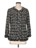 J.Crew Collection Tweed Black Gray Wool Blazer Size 8 - photo 1