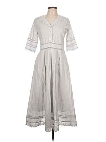 Simple Retro Casual Dress (view 1)