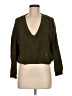 Poof! Green Pullover Sweater Size M - photo 1