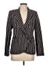 W by Worth Stripes Black Blazer Size 10 - photo 1