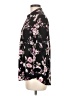 By & By Floral Black 3/4 Sleeve Blouse Size M - photo 5
