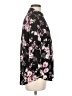 By & By Floral Black 3/4 Sleeve Blouse Size M - photo 4