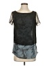 Bailey 44 Black Short Sleeve Blouse Size S - photo 1
