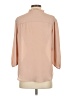 NANETTE Nanette Lepore 100% Polyester Tan 3/4 Sleeve Blouse Size S - photo 2
