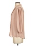NANETTE Nanette Lepore 100% Polyester Tan 3/4 Sleeve Blouse Size S - photo 5