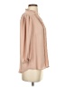 NANETTE Nanette Lepore 100% Polyester Tan 3/4 Sleeve Blouse Size S - photo 4