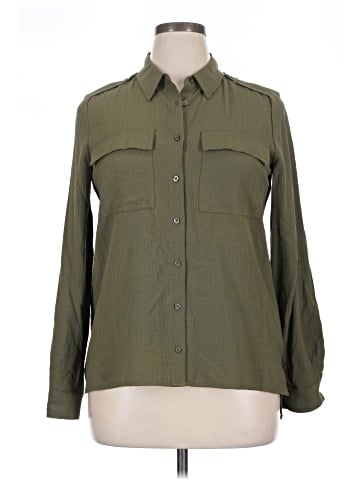 Calvin Klein Long Sleeve Button-Down Shirt (view 1)