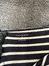 Lands' End Stripes Black 3/4 Sleeve Top Size 1X - photo 7