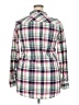 Merona Plaid Pink Long Sleeve Button-Down Shirt Size XXL - photo 2