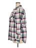 Merona Plaid Pink Long Sleeve Button-Down Shirt Size XXL - photo 5