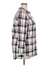Merona Plaid Pink Long Sleeve Button-Down Shirt Size XXL - photo 4