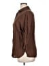 Foxcroft Brown 3/4 Sleeve Button-Down Shirt Size 16 - photo 5