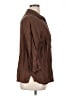 Foxcroft Brown 3/4 Sleeve Button-Down Shirt Size 16 - photo 4