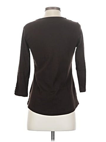 Karen Scott 3/4 Sleeve Top (view 2)