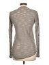 HELMUT Helmut Lang Metallic Silver Pullover Sweater Size L - photo 2