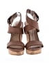 Stuart Weitzman 100% Leather Brown Tan Sandals Size 9 - photo 2