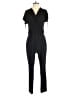 Pure Collection Solid Black Jumpsuit Size 6 - photo 1