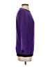 Rafaella Color Block Purple Pullover Sweater Size P (petite) - photo 4