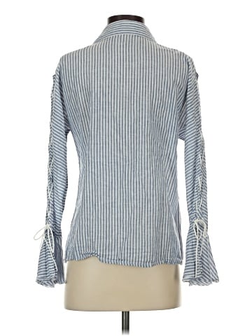 For Cynthia Long Sleeve Button-Down Shirt (view 2)