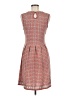 Max Studio Argyle Orange Red Casual Dress Size M - photo 2