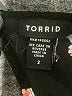 Torrid 100% Polyester Black Short Sleeve Blouse Size 2X Plus (2) - photo 7