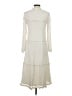 Harper 100% Polyester Ivory Casual Dress Size XS - photo 2