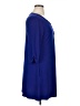 AB Studio Solid Blue Casual Dress Size XL - photo 4