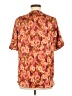Vince Camuto 100% Polyester Orange Short Sleeve Blouse Size M - photo 2