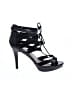 Wild Pair 100% Leather Black Sandals Size 7 1/2 - photo 1