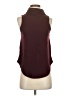 Leith Burgundy Sleeveless Blouse Size XS - photo 1