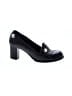 Brighton 100% Leather Black Heels Size 7 1/2 - photo 1