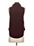 Leith Burgundy Sleeveless Blouse Size XS - photo 2