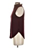 Leith Burgundy Sleeveless Blouse Size XS - photo 5