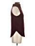 Leith Burgundy Sleeveless Blouse Size XS - photo 4