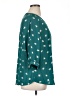 41Hawthorn 100% Polyester Stars Teal 3/4 Sleeve Blouse Size 1X - photo 4