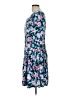 Assorted Brands Floral Blue Casual Dress Size L (estimated) - photo 5