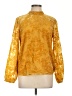 Yumi Kim Gold Long Sleeve Blouse Size L - photo 1